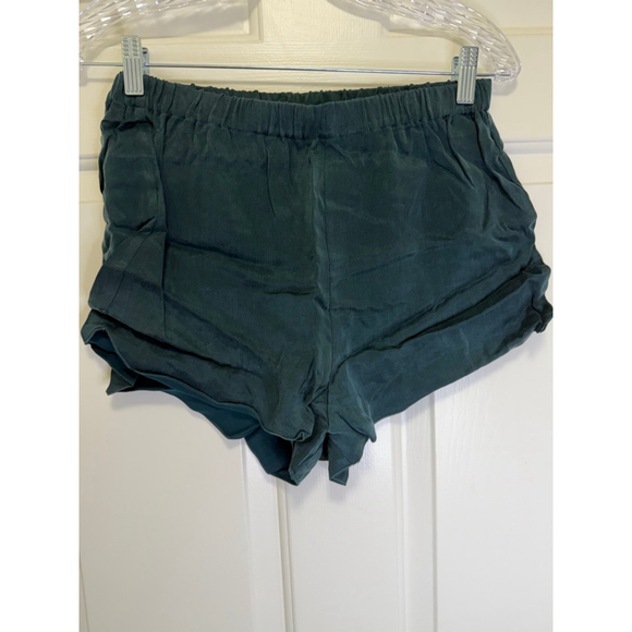 Haven Well Within Other - Women's Haven Well Within Cupro Lounge Shorts – Dark teal– Size S – Buttery So